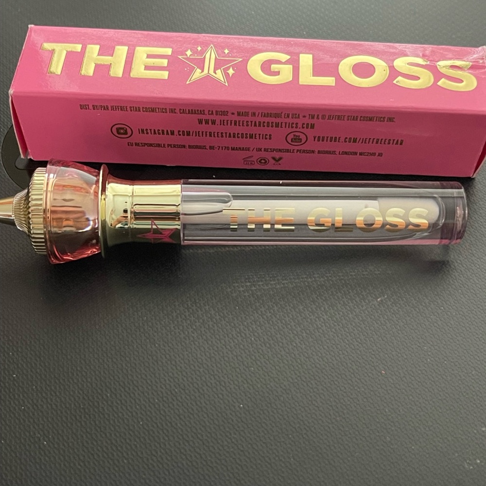 Jeffree Star “Let Me Be Clear” CLEAR Gloss BNIB
